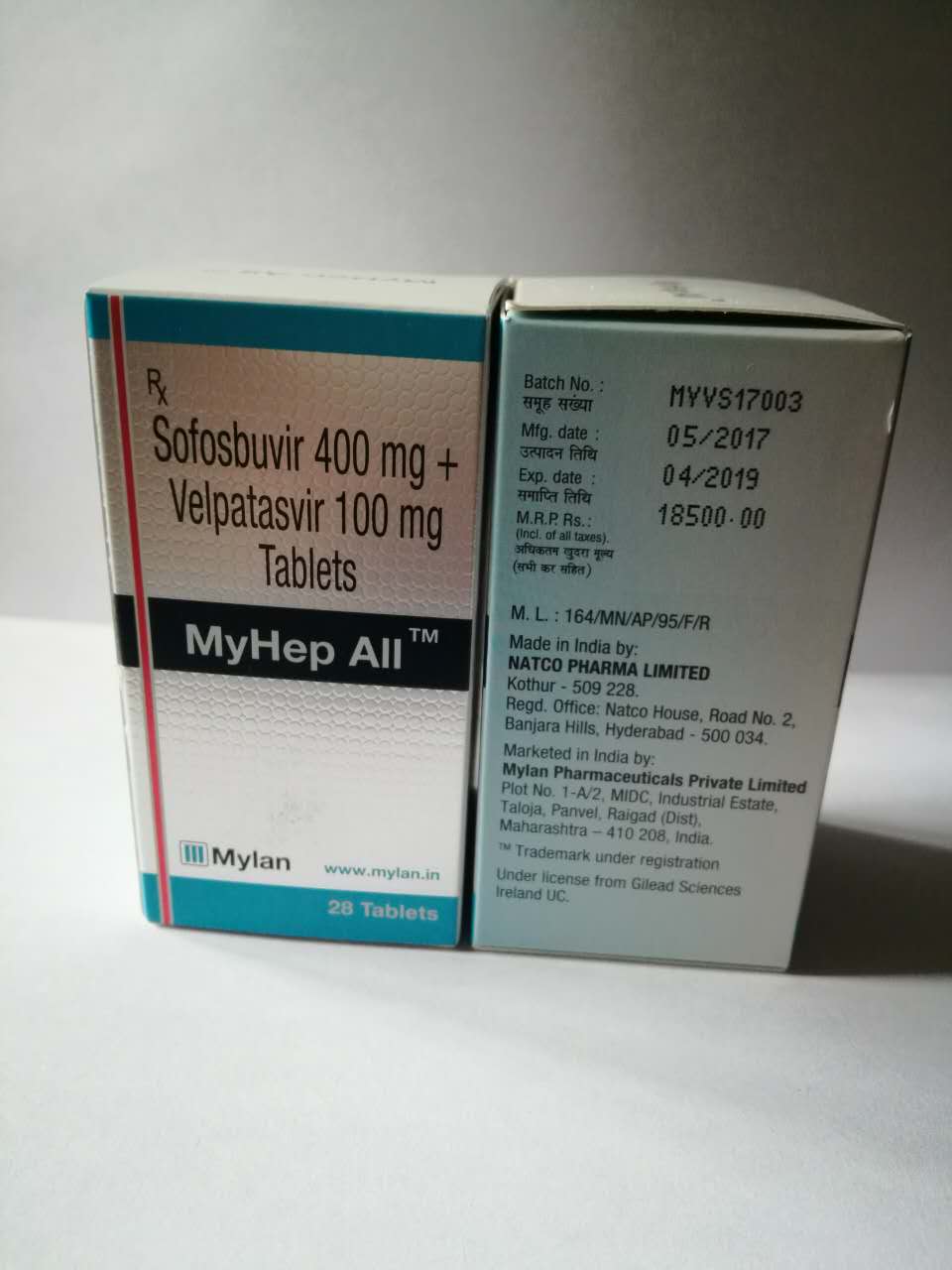 丙通沙治疗丙肝SVR为98%