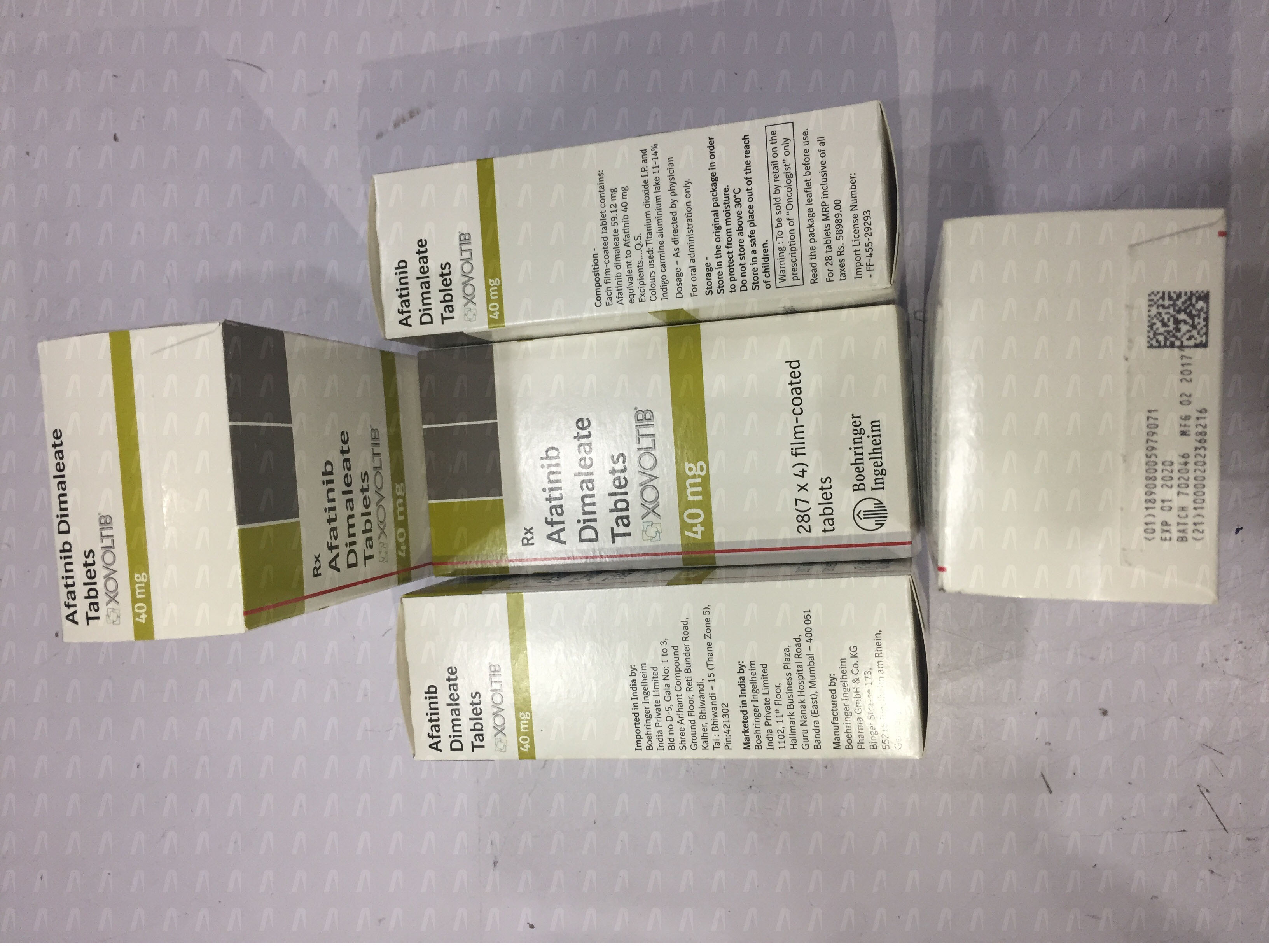 马来酸阿法替尼片的适应症和推荐剂量