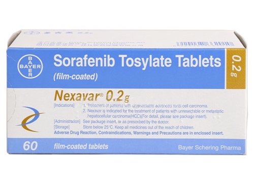 索拉非尼包装图片