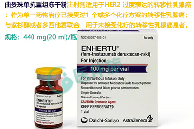 治疗HER2乳腺癌新药Enhertu耐药时间