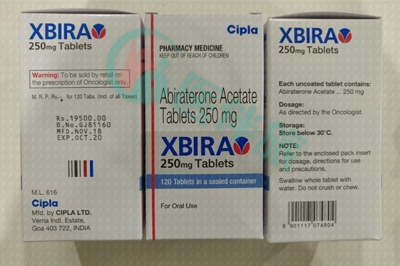 印度Cipla的阿比特龙多少钱一盒？