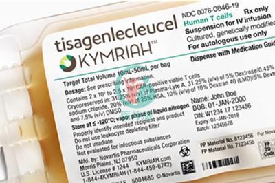 使用Tisagenlecleucel可诱导高度预治疗的R/R滤泡性淋巴瘤患者的高CR发生率