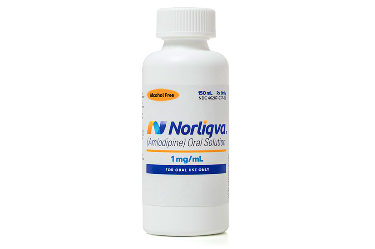 苯磺酸氨氯地平口服溶液(Norliqva)