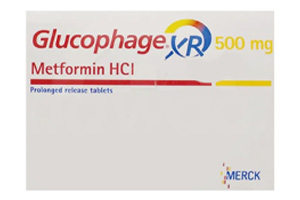 盐酸二甲双胍缓释片(Glucophage XR)